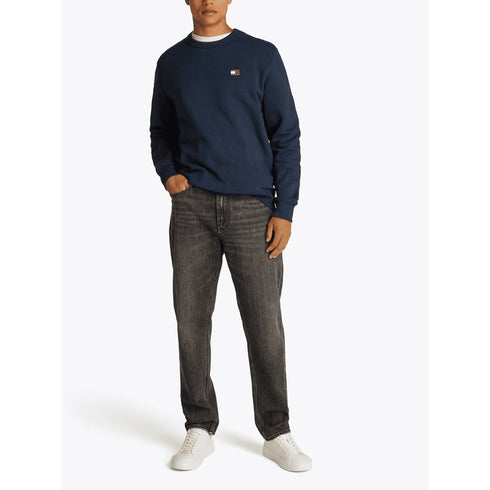 Tommy Hilfiger Felpa girocollo Felpa regular con badge M A25-TOMMY JEANSDM20660-C1G-M - Francavilla Moda